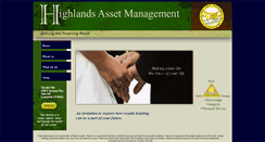 Desktop Screenshot of highlandsasset.com