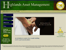 Tablet Screenshot of highlandsasset.com